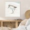 Sandpiper on the Beach II by Lucca Sheppard Framed Canvas Wall Art